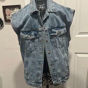 Highway Jeans Blue Denim Vest